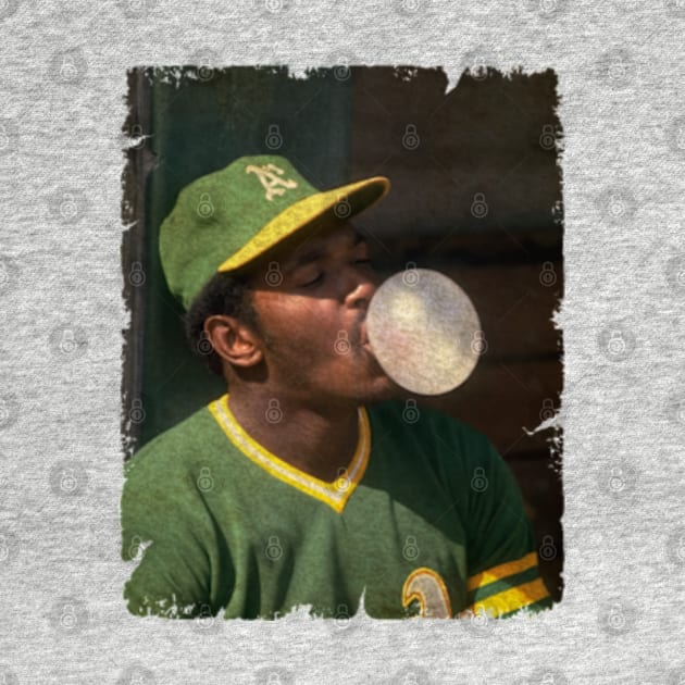 Vida Blue in Oakland Athletics by Dealova